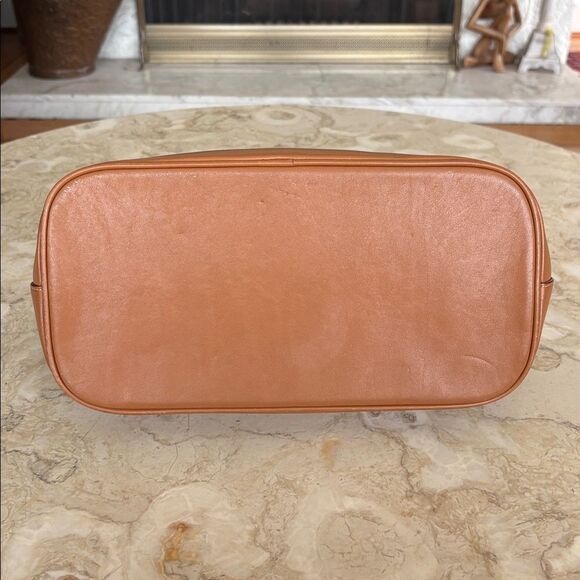 TOUS Kaos Waterproof Monogram Canvas & Leather Alma Style Dual Handle Bag - Picture 9 of 14